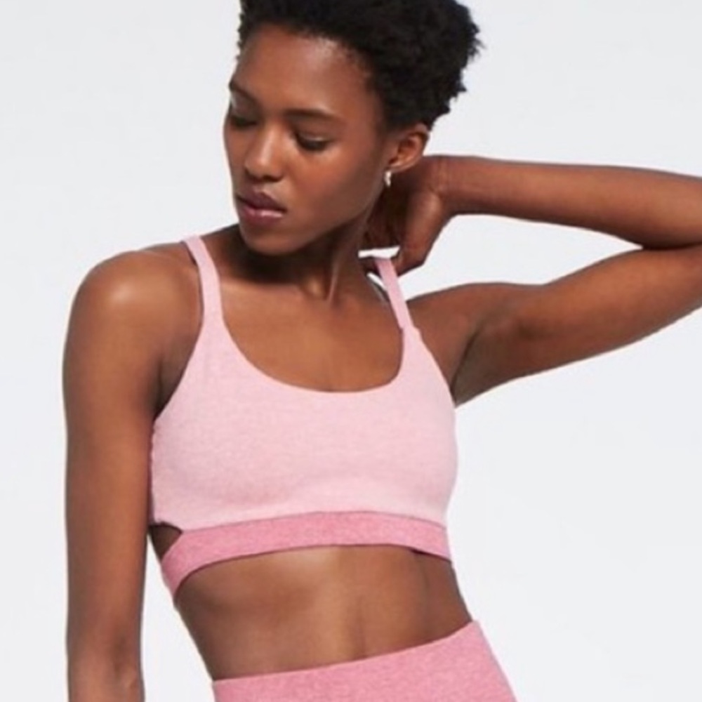 We Over Me Balance Bralette Pink